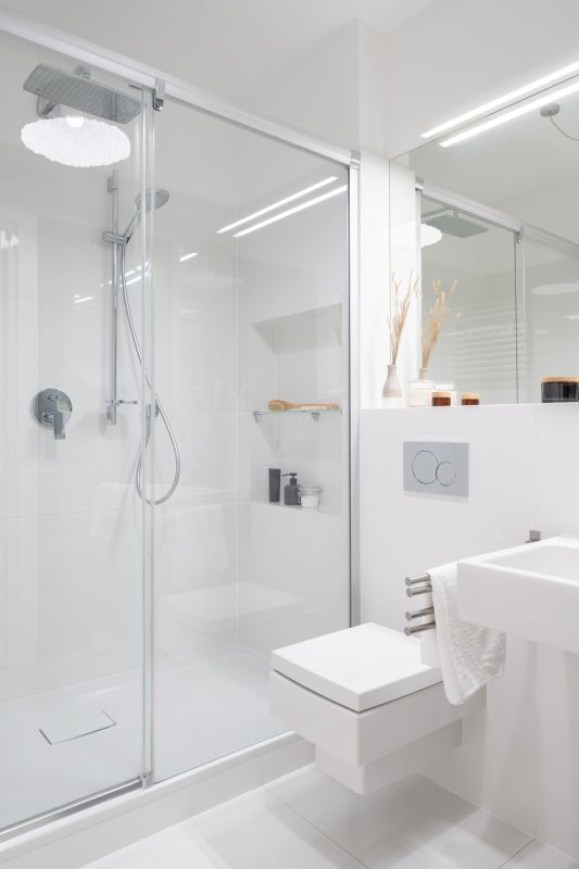 Clean and Modern Shower